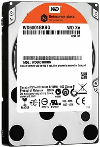Hard Drive Western Digital Xe 600GB 10000RPM SAS 6G 2.5'' WD6001BKHG - Picture 1 of 2