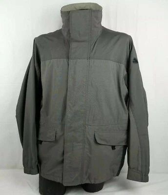 Nike ACG Clima-Fit Max Coat Mens Large 3 Layer Full Zip Gray Winter Parka Jacket - Image 1 of 4