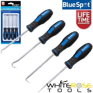 BlueSpot Hook and Pick Tool Set 4pc O Ring Oil Seal Hose Removal Tool Puller - Imagen 1 de 3