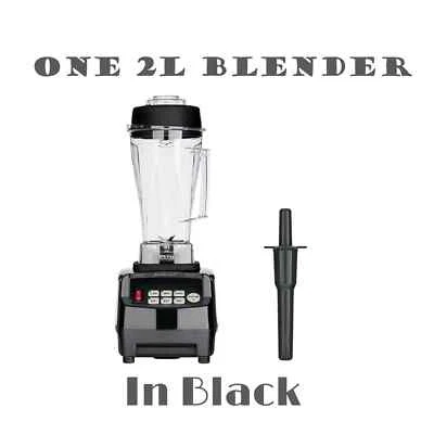 JTC OmniBlend Pro kommerzieller Mixer eine 2L Kanne drei Farben Smoothie Milchshake