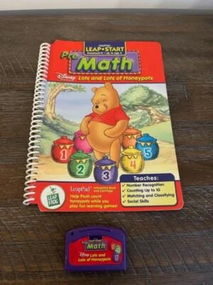 Leap Frog Leap Pad Pre Math ~ Lots and Lots of Honeypots ~ Cartridge & Book - Image 1 of 3