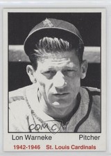 1983 TCMA 1942-46 St Louis Cardinals Grey Back Lon Warneke #48