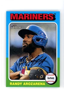 2024 Topps Heritage High Number RANDY AROZARENA #548 Mini SP - Picture 1 of 2