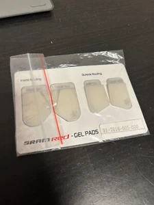 NUEVO SRAM Almohadillas de Transición de Palanca de Manillar de Gel Rojo - Imagen 1 de 2