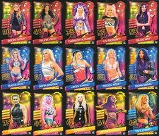 2020 Topps WWE SLAM ATTAX RELOADED - RAW, SMACKDOWN & NXT cards #1 - #162