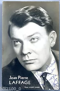 PHOTO . AUTOGRAPHE . DEDICACE . Jean-Pierre Laffage . rare !! - Foto 1 di 1