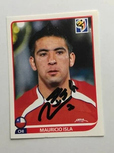 MAURICIO ISLA #627-Panini World Cup GERMANY 2006-CHILE-HANDSIGNED-Udinese/Juve - Picture 1 of 2