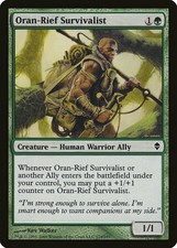 Oran-Rief Survivalist - Foil Zendikar LP MTG