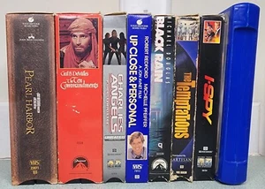Lot Of 8 Vintage Historical, Action, Drama And More Movies VHS UNTESTED  - Imagen 1 de 19