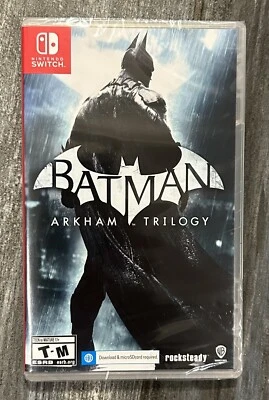 Batman: Arkham Trilogy (Nintendo Switch) BRAND NEW - Image 1 of 2