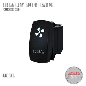 Laser Etched 5 Pin LED Rocker Switch Dual Light 20A 12V ON / OFF - BLOWER - Bild 1 von 10