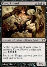 KURO, PITLORD Champions of Kamigawa MTG Magic the Gathering Cards DJMagic