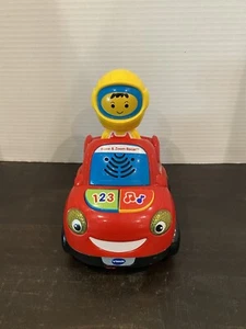 VTech Move and Zoom Racer Rattle & Shake Race Car Driver Educational Toy VGC - Picture 1 of 8