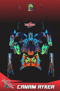 Can-Am Ryker 2019 - 2021 Full Body DECAL Graphic Sticker Decal STREET - Picture 1 of 1