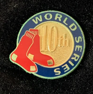 2004 WORLD SERIES PRESS PIN BOSTON RED SOX  Original David Ortiz Big Papi - Image 1 of 3