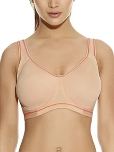 Freya AA4892NUE Women's Active Underwire Sports Bra 32G Nude NWOT - Picture 1 of 5