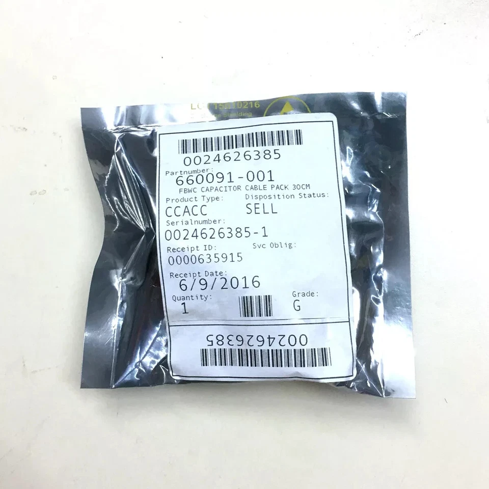 HP Capacitor Battery For P222 P420 P420i P421 P430 P431 P822 P830 660091-001 - Image 1 of 2