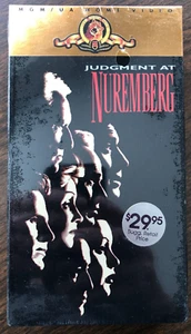 Judgment at Nuremberg - 2 VHS Tape Box Set, Unopened - Picture 1 of 3