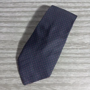 BERT PULITZER Neck Tie Mens Purple Spotted Silk - Picture 1 of 5
