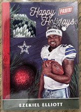 2016 Panini Black Friday - Happy Holidays Hat Relic Ezekiel Elliott Rookie Card!