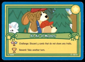 2007 Ganz Webkinz Challenge! Series 1 Card An Air Of Mystery #2 - Picture 1 of 2