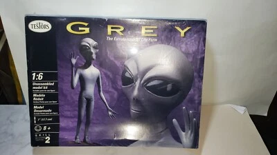 Testors No. 761 Grey The Extraterrestrial Life Form 1995 New 1/6 NEW SEALED - Image 1 of 4
