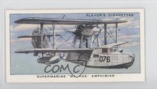 1938 Player's Aircraft of the Royal Air Force Tobacco Supermarine Walrus #34 r4p