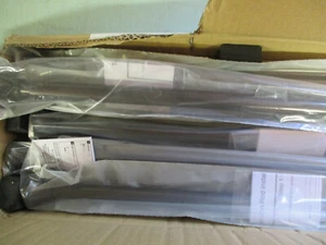 CASE OF 5 MAINSTAYS 3/4" Spring WINDOW Curtain Tension Rods BRONZE 30 to 52" U14 - Picture 1 of 3