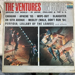The Ventures On Stage Around The World Japan England And The U.S. Mono Vinyl - Picture 1 of 6