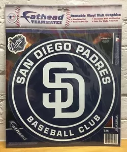 San Diego Padres MLB Fathead Teammates Peel & Stick Vinyl Decal Corn Hole Decals - Picture 1 of 1