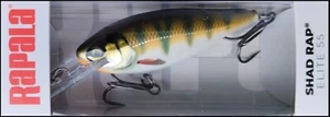SEÑUELOS DE PESCA RAPALA SHAD RAP ELITE SRE 55 5,5 cm GDYP (Perca Amarilla Dorada) - Imagen 1 de 2