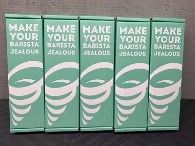 Lote de 5 ☕️Café Casa Milk Espumoso - 2 Velocidades Portátil Aço Inoxidável ☕️ OFICIAL - Imagem 1 de 4