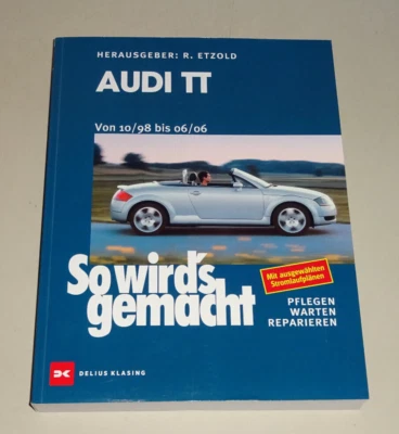 Reparaturanleitung Handbuch - Audi TT 8N Roadster Coupe - Baujahre 1998 bis 2006 - Bild 1 von 3