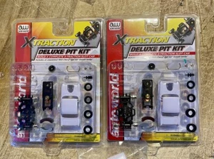 2 AW AUTO WORLD XTRACTION DELUXE PIT KIT '55 CHEVY BEL AIR HO SLOT CAR NEW - Picture 1 of 4