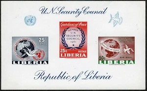 Liberia 1961 Member UN Security Council Souvenir Sheet MNH (SC# C131a) - Picture 1 of 1