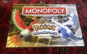 Monopoly Pokemon Johto Edition Board Game 2016 Complete - Picture 1 of 6