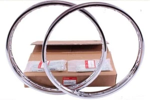 Genuine HONDA wheel rims & Spokes SS50 CD50 CD70 CL50 CL70 CS50 C110 CT50 C200 - Picture 1 of 1