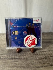 Confidential Mission(2001  Sega Dreamcast)  Disc and Back Art Only