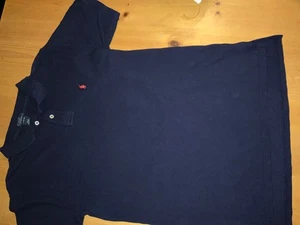 Polo Ralph Lauren Boys Classic Navy Short Sleeve Cotton Polo Shirt Size L 14-16 - Foto 1 di 2