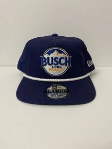 New Era The Golfer NASCAR Busch Light Kevin Harvick #4 Snapback Rope Hat New - Picture 1 of 10