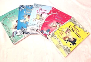 Lot Of 5 FAIRY UNICORNS Books Usborne by Zanna Davidson Kids Easy Read Chapter  - Imagen 1 de 9