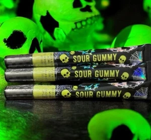 3x Sour Gummy Flavor Burst Lip Gloss Halloween Bath & Body Works Lot Sealed - Picture 1 of 6