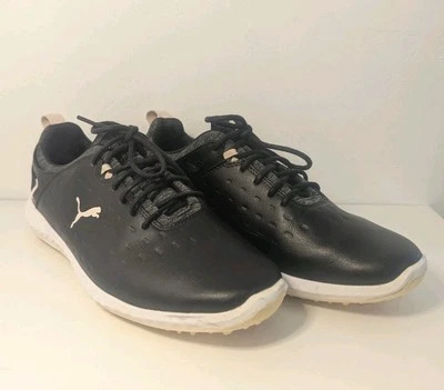 ZAPATOS DE GOLF PUMA IGNITE BLAZE PRO PARA MUJER 192987-03 NEGROS AGUA DE ROSAS Talla 9,5 Foto 1 de 4