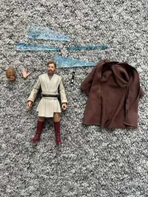 Star Wars Black Series SDCC Mustafar duel Obi Wan figure w accessories loose - Image 1 of 2