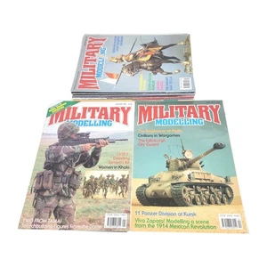 Vintage 1990 ~ Militär Modellbau ~ Karte Hobby Magazin UK ~ komplett Band 20 Nummern 1-12 - Bild 1 von 24