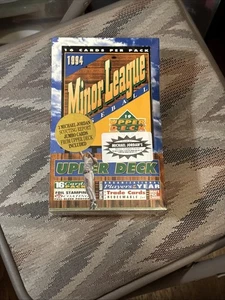 Tarjetas de béisbol de ligas menores Upper Deck 1994, caja sellada. Michael Jordan? - Imagen 1 de 4