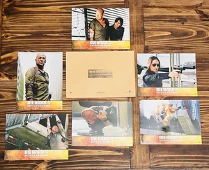 LIVE FREE OR DIE HARD Complete Original French Lobby Card Set Bruce Willis - Bild 1 von 4