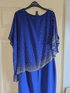 Frank Lyman Dress Womens Size 10 Knee length Silver accents Mother of Bride - Picture 1 of 8