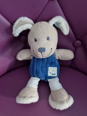 Doudou chien bleu marine 20 Cm POMMETTE - 16152 - Photo 1/2