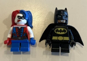 Lego DC Super Heroes Harley Quinn & Batman Minifigure Lot 76092 Mighty Micros - Picture 1 of 2